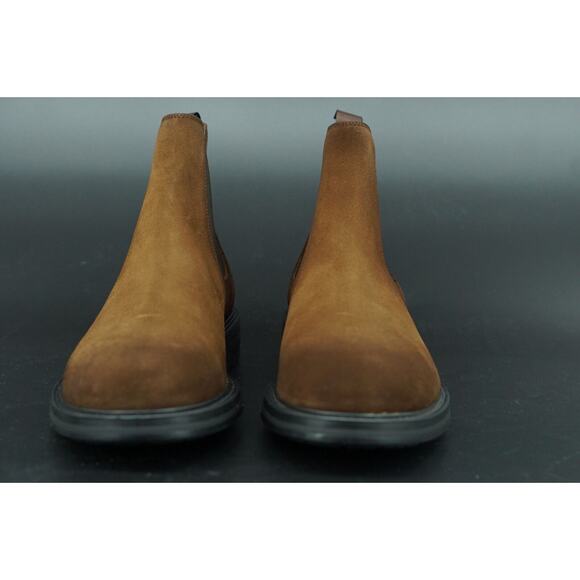 Magnanni Bonn Chelsea Mid Brown Men's Ankle Boot Size 12 New $399 - Picture 12 of 12